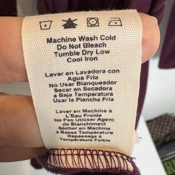 UGG-Clarence Wrap Plush Fleece Short Robe - Port - Women's XL - Picture 10 of 10